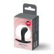 Анальна пробка Fun Factory BOOTIE S Black, діаметр 2,8 см, тонкий обмежувач-3