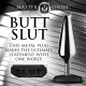 Анальна пробка Master Series Butt Slut Metal & Silicone Butt Plug - Silver-1