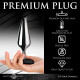 Анальна пробка Master Series Butt Slut Metal & Silicone Butt Plug - Silver-6
