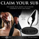 Анальна пробка Master Series Butt Slut Metal & Silicone Butt Plug - Silver-5