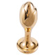 Металева анальна пробка Хвіст поні LOCKINK SEVANDA White Pony-Tail Anal Rose-shape Plug-4
