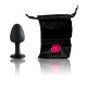 Анальна пробка Dorcel Geisha Plug Ruby M з кулькою всередині, створює вібрації, макс. діаметр 3,2см-4