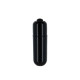 Металева анальна пробка Lux Active з трояндою - Rose Anal Plug - Black, віброкуля в подарунок-3