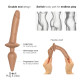 Анальна пробка з дилдо Strap-On-Me SWITCH PLUG-IN REALISTIC DILDO CARAMEL - S-1