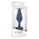 Анальна пробка Lux Active Twist Plug Large Blue-6