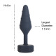 Анальна пробка Lux Active Twist Plug Large Blue-3