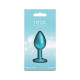 Анальна пробка NS Novelties Rear Assets - Iridescent Teal - Small - Teal-3