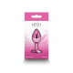 Анальна пробка NS Novelties Rear Assets - Small - Pink-3
