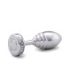 Анальна пробка DOXY Butt Plug RIBBED M-1
