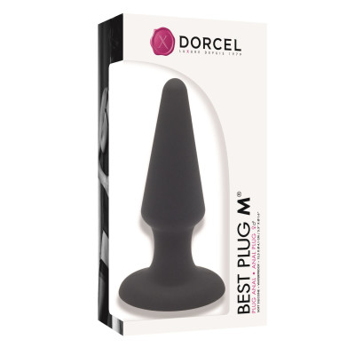Анальна пробка Dorcel Best Plug M м'який soft-touch силікон, макс. діаметр 4,1см Анальна пробка Dorcel Best Plug M м'який soft-touch силікон, макс. діаметр 4,1см