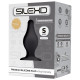 Анальна пробка SilexD (Model 2 size S) двошаровий, силікон+Silexpan, діаметр 3,4 см-1