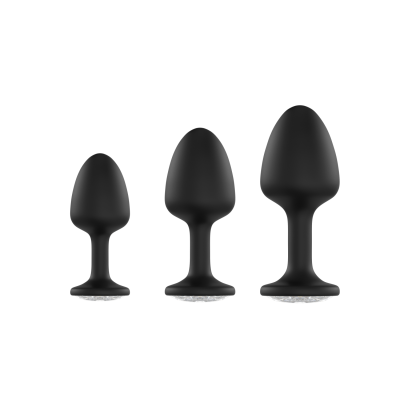 Анальна пробка Dorcel Geisha Plug Diamond L з кулькою всередині, створює вібрації, макс. діаметр 4 с Анальна пробка Dorcel Geisha Plug Diamond L з кулькою всередині, створює вібрації, макс. діаметр 4 с