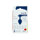 Металева анальна пробка Lux Active з трояндою - Rose Anal Plug - Purple, віброкуля в подарунок-5