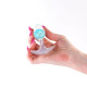 Анальна пробка NS Novelties Cosmic Glams - Small - Blue-1