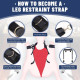 БДСМ-набір LOCKINK YEAHWOW Bed Restraint set-5