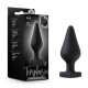 Анальна пробка Temptasia by Blush - Fuck Me Anal Plug - Black-3