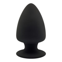 Анальна пробка SilexD (Model 1 size M) двошарова, силікон + Silexpan