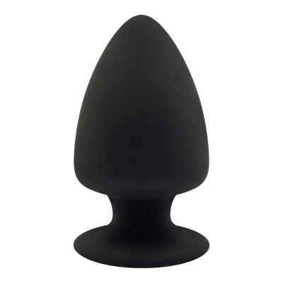 Анальна пробка SilexD (Model 1 size M) двошарова, силікон + Silexpan
