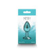 Анальна пробка NS Novelties Rear Assets - Small - Teal-3