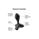 Анальна пробка з вібрацією Satisfyer Game Changer Black-3