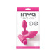 Анальна пробка з вібрацією NS Novelties INYA - Vibe-O-Spades -Pink-1