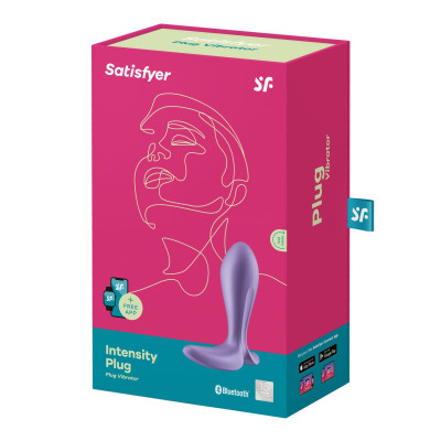 Анальна пробка Satisfyer Intensity Plug Purple Анальна пробка Satisfyer Intensity Plug Purple