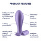 Анальна пробка Satisfyer Intensity Plug Purple-5