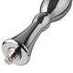 Металевий анальний плаг для секс-машин Hismith Bullet Anal Toy, система KlicLok-4