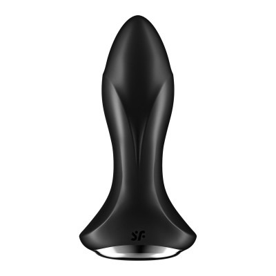 Анальна смарт вібропробка із перлинним масажем Satisfyer Rotator Plug 1+ Black Анальна смарт вібропробка із перлинним масажем Satisfyer Rotator Plug 1+ Black