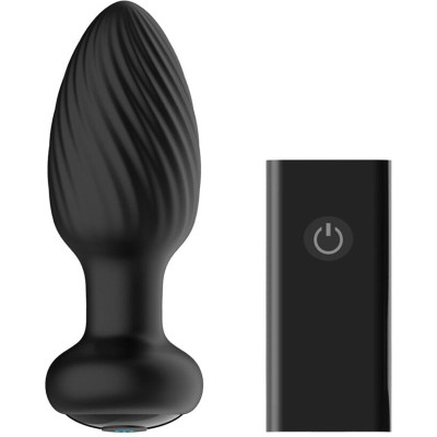 Анальна пробка Nexus TORNADO Remote Control Rotating Butt Plug - Black