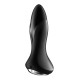 Анальна смарт вібропробка із перлинним масажем Satisfyer Rotator Plug 1+ Black-1
