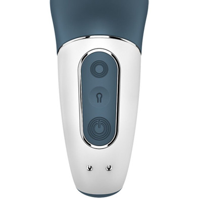 Анальний вібратор Satisfyer Air Pump Booty 2, надувається