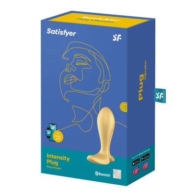 Анальна пробка Satisfyer Intensity Plug Gold Анальна пробка Satisfyer Intensity Plug Gold
