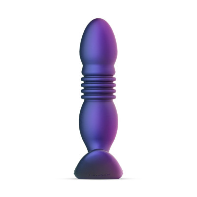 Анальна пробка з вібрацією та пульсацією Hueman - Supernova Thrusting Buttplug