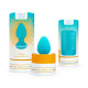 Анальна вібропробка Cala Azul - Blanca Vibrating anal plug-8