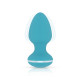 Анальна вібропробка Cala Azul - Blanca Vibrating anal plug-1