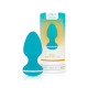 Анальна вібропробка Cala Azul - Blanca Vibrating anal plug-7