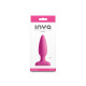 Анальна пробка з вібрацією NS Novelties INYA - Swirl - Pink-2