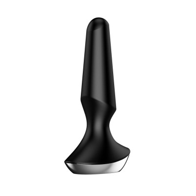 Анальна смарт-вібропробка Satisfyer Plug-ilicious 2 Black Анальна смарт-вібропробка Satisfyer Plug-ilicious 2 Black