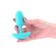 Анальна пробка з вібрацією NS Novelties INYA - Pulse - Teal-1