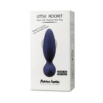 Анальна вібропробка Adrien Lastic Little Rocket макс. діаметр 3,5 см, soft-touch Анальна вібропробка Adrien Lastic Little Rocket макс. діаметр 3,5 см, soft-touch
