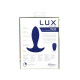 Анальна пробка з пульсацією Lux Active – Throb – 4.5" Anal Pulsating Massager, пульт ДК-8