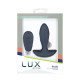 Анальна пробка з пульсацією Lux Active – Throb – 4.5" Anal Pulsating Massager, пульт ДК-7