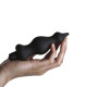 Анальна пробка з вібрацією Adrien Lastic Bullet Amuse Black, макс. діаметр 3,9 см-4