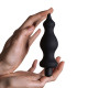 Анальна пробка з вібрацією Adrien Lastic Bullet Amuse Black, макс. діаметр 3,9 см-3