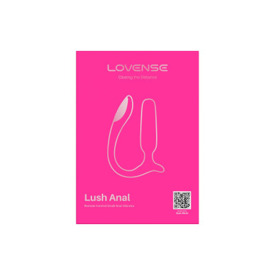 Анальна смарт-вібропробка Lovense Lush Anal, дуже потужна, LED-підсвічування Анальна смарт-вібропробка Lovense Lush Anal, дуже потужна, LED-підсвічування