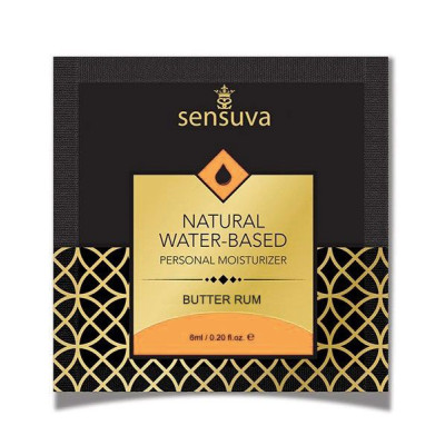 Пробник Sensuva - Natural Water-Based Butter Rum (6 мл)
