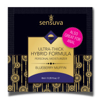Пробник густої смазки Sensuva - Ультра густа гібридна формула Blueberry Muffin (6 мл)