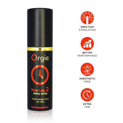 Пролонгатор Orgie - Time Lag 2 Delay Spray (10 мл) Пролонгатор Orgie - Time Lag 2 Delay Spray (10 мл)