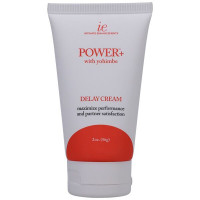 Потужний крем-пролонгатор Doc Johnson Power+with Yohimbe Delay Cream, екстракт Йохимбе, 56 г